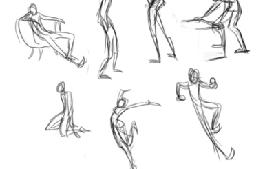 Hướng dẫn vẽ dáng người cơ bản cho người mới bắt đầu