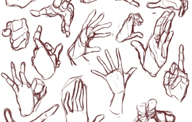 Hướng Dẫn Các Bước Vẽ Bàn Tay Cơ Bản Cho Người Mới 