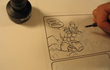 Các công đoạn cơ bản để hoàn thành một trang truyện tranh chuyên nghiệp