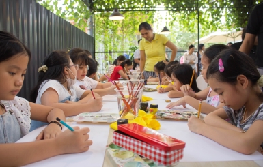 Lớp dạy vẽ dành cho thiếu nhi