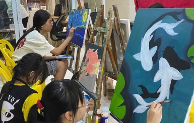Nên cho con học vẽ hay đàn? Tham khảo Mỹ Thuật IDRAW