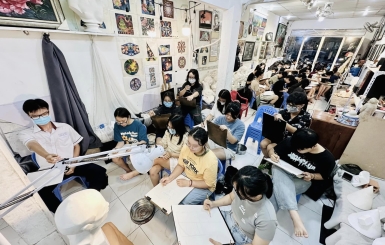 Tuyển sinh lớp vẽ tại Quận 7 - Khóa học vẽ cho mọi lứa tuổi