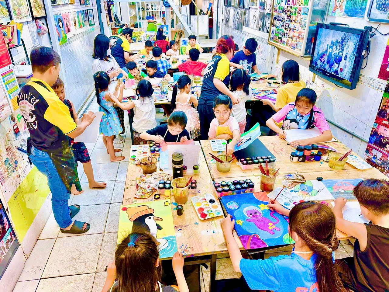 Học vẽ gần Phú Mỹ Hưng