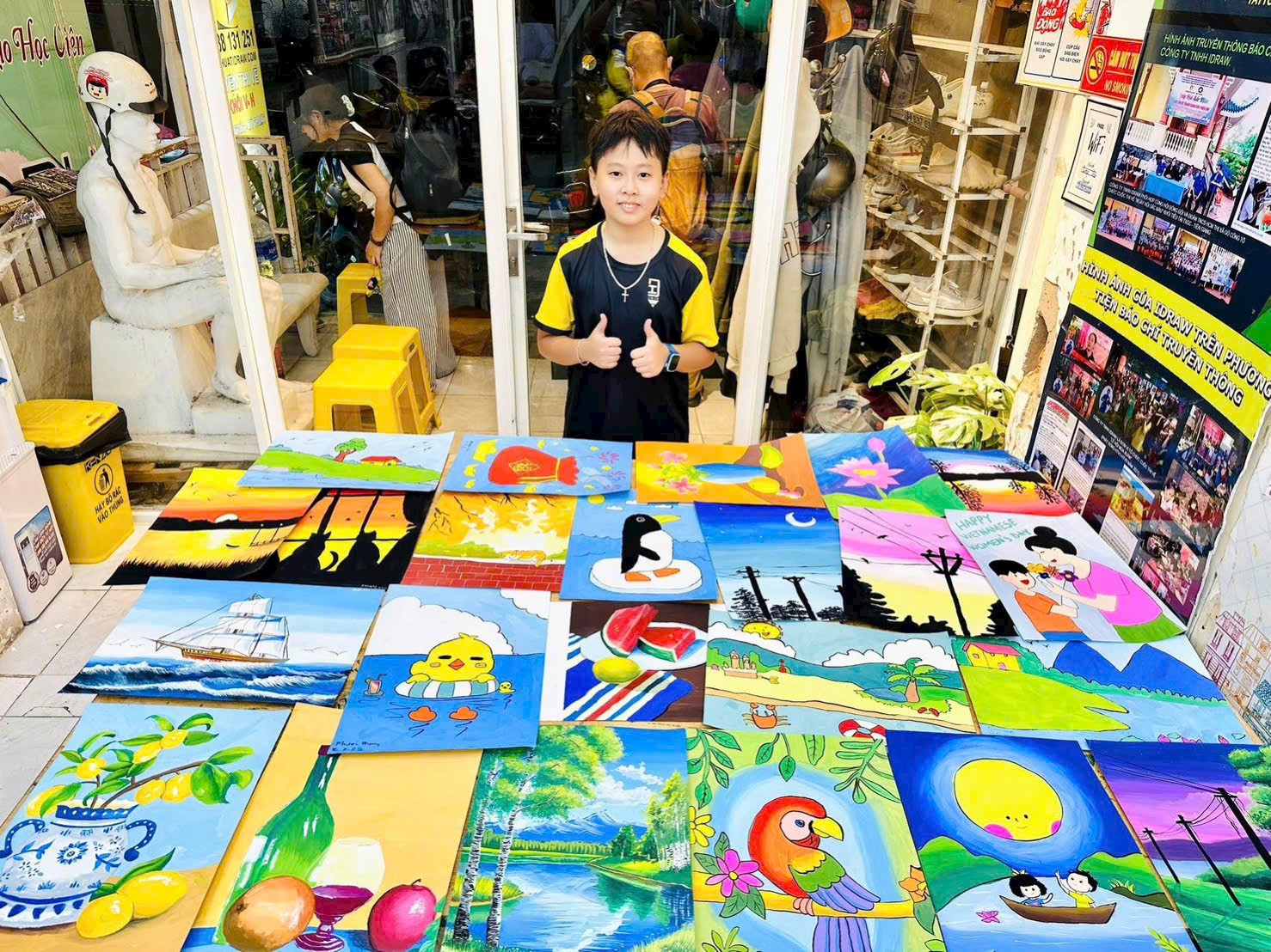 Học vẽ gần Phú Mỹ Hưng