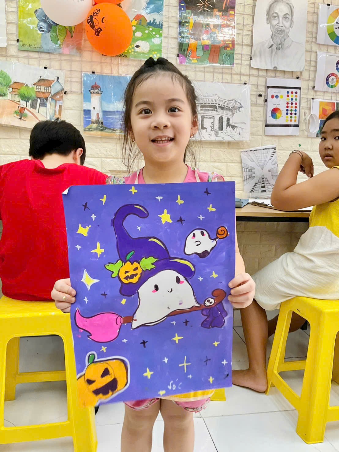 Lớp vẽ thiếu nhi Quận 4