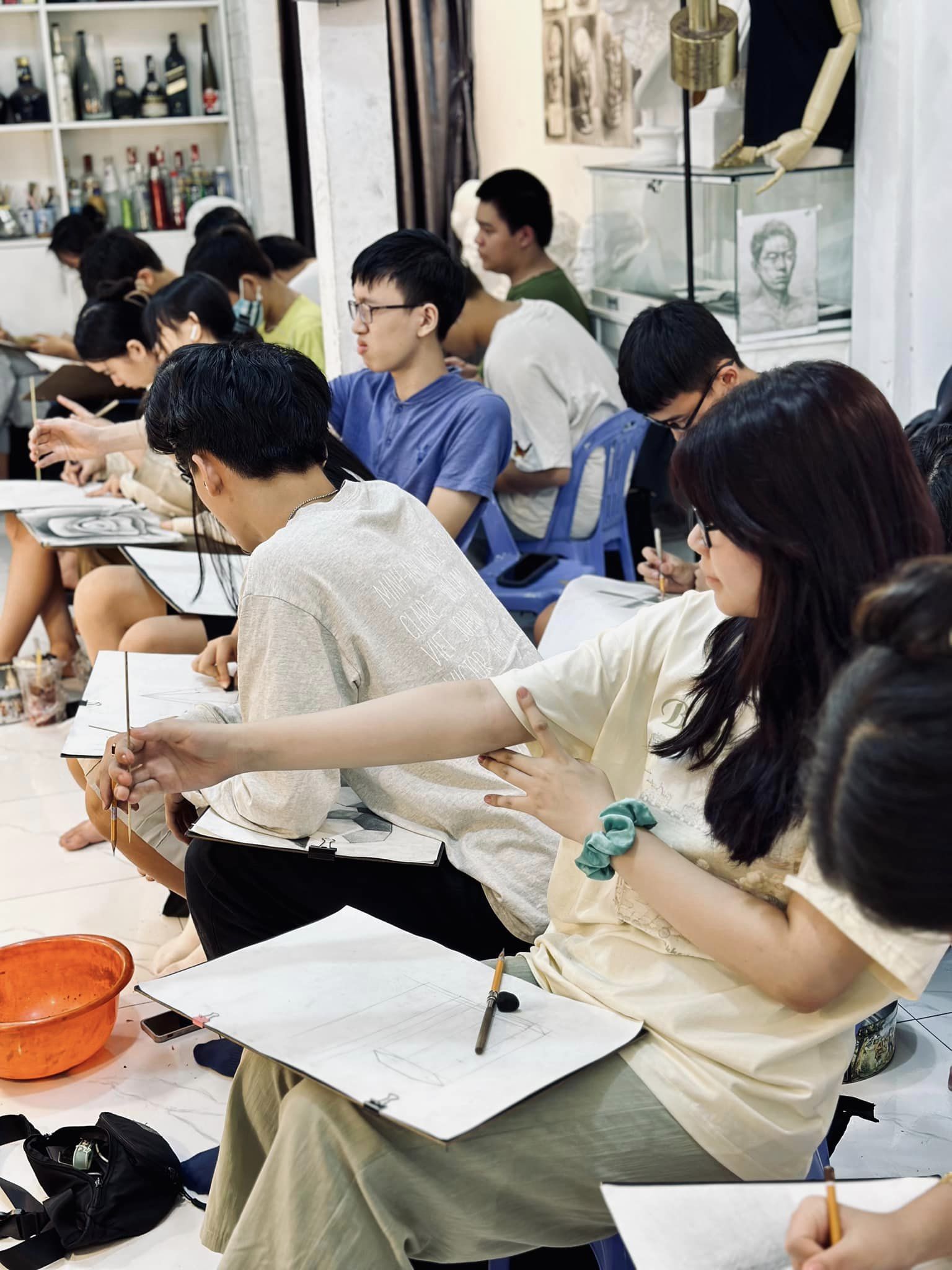 Cách đạt điểm cao môn hình họa