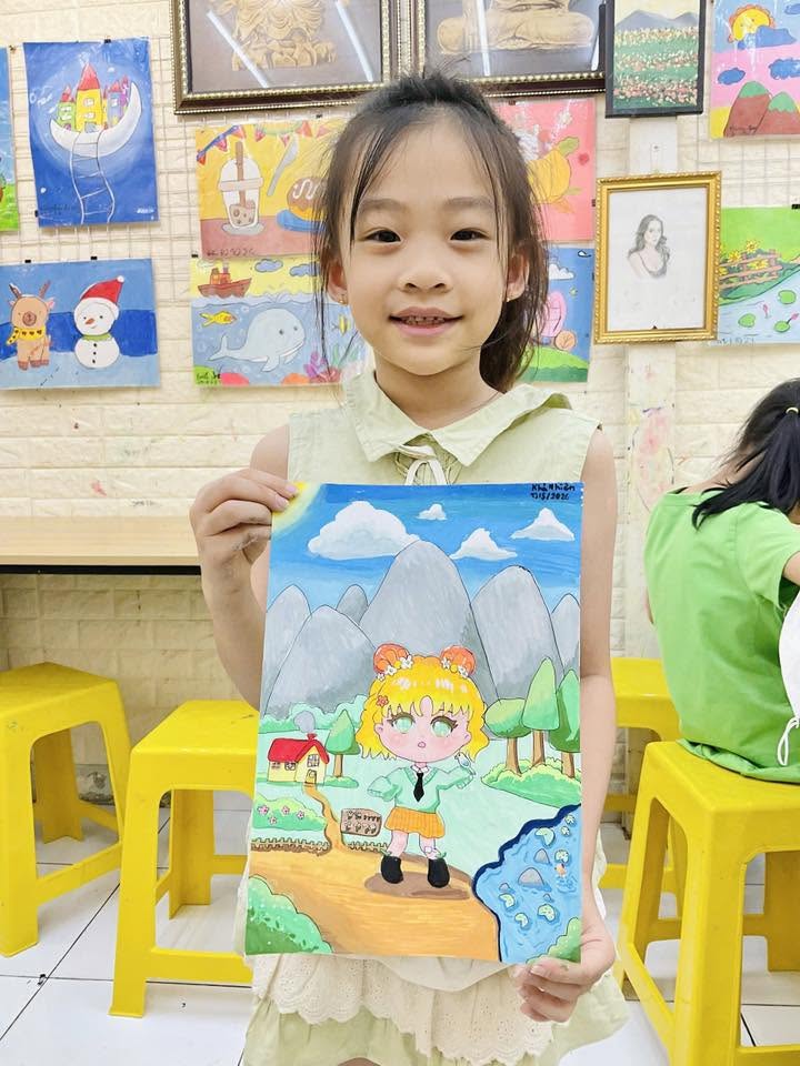 nên cho con học vẽ hay đàn