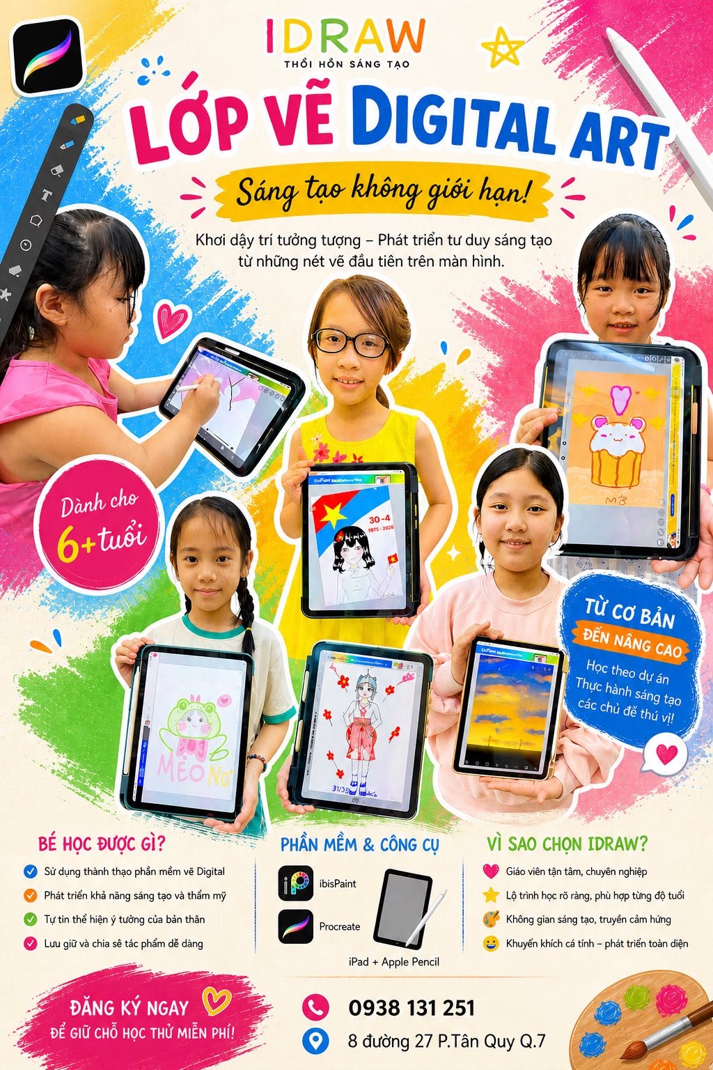 học vẽ truyện tranh digital
