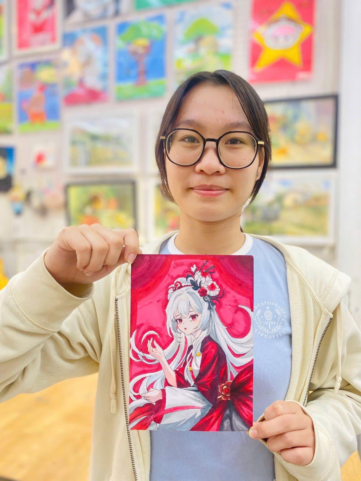 học vẽ anime cho trẻ em